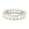 Emerald Diamond Eternity Ring