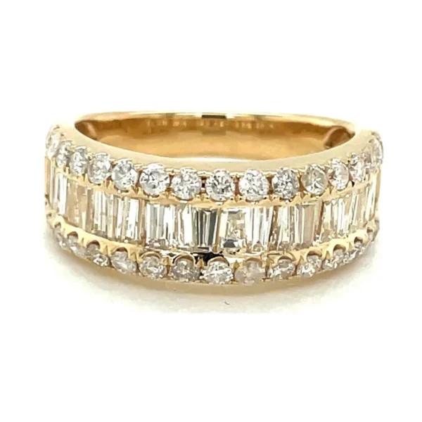 Baguette Diamond Band Ring