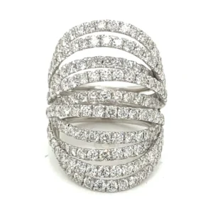 Multi Band Diamond Ring