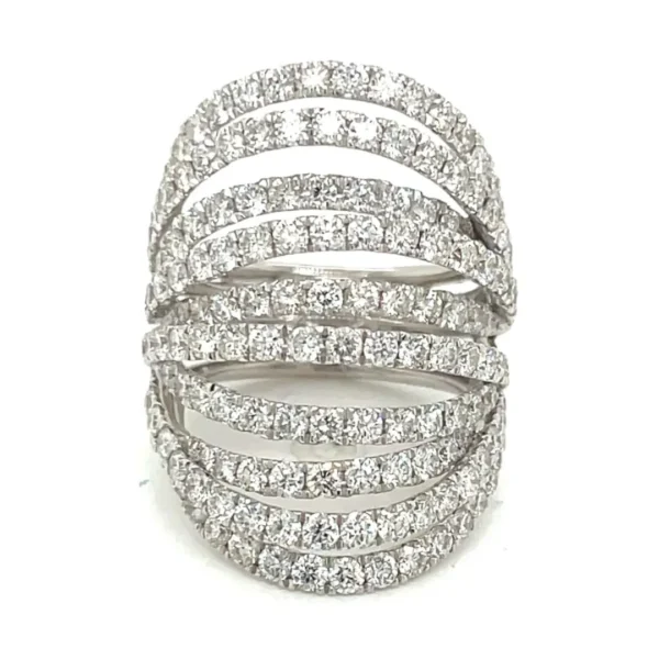 Multi Band Diamond Ring