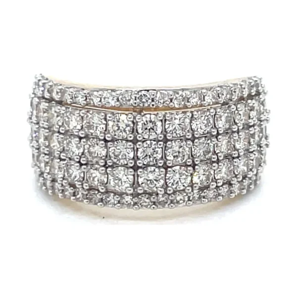 Multi Row Diamond Band