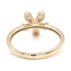 Diamond Flower Cluster Ring