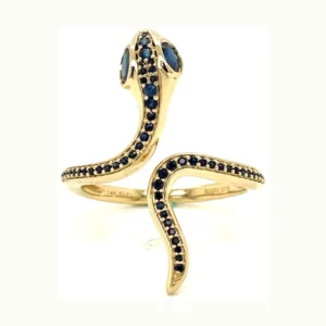 Snake Gemstone Ring