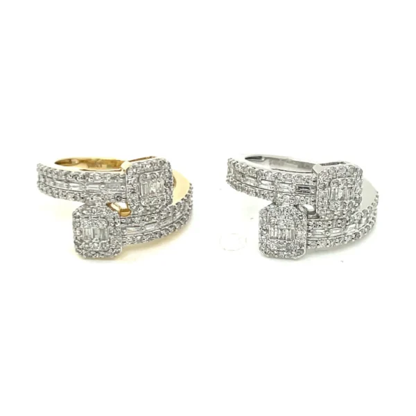Bypass Diamond Cluster Ring