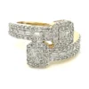 Bypass Diamond Cluster Ring