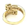 Bypass Diamond Cluster Ring