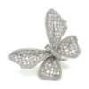 Diamond Butterfly Fashion Ring