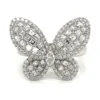 Diamond Butterfly Ring