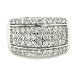 Pave Diamond Band Ring