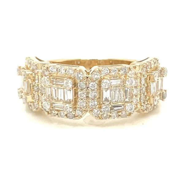 Baguette Diamond Band Ring