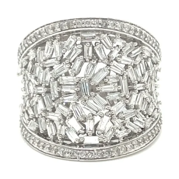 Baguette Diamond Band Ring