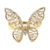 Diamond Butterfly Fashion Ring