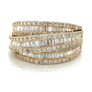 Baguette Diamond Band Ring