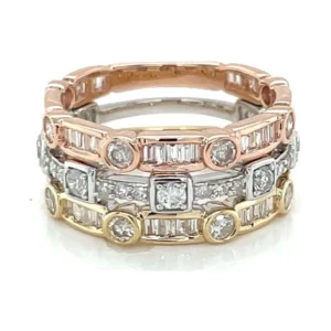 Trio Diamond Fashion Band
