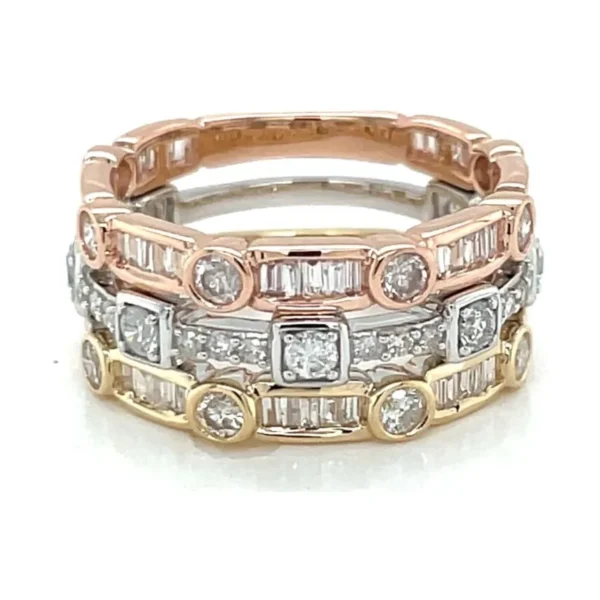 Trio Diamond Fashion Band