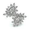 Floral Diamond Cluster Ring