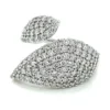 Pave Diamond Bypass Ring
