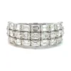 Three Row Diamond Band