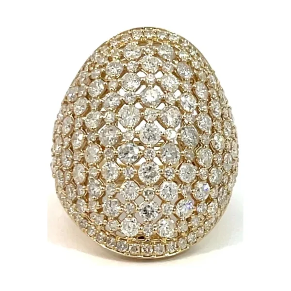 Pave Diamond Dome Ring