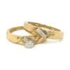 Diamond Wedding Ring Set