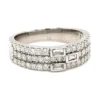 Multi Row Diamond Ring