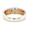 Tritone Diamond Band Ring