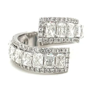 Bypass Diamond Fashion Ring