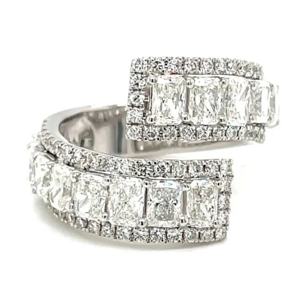 Bypass Diamond Fashion Ring