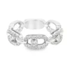 Diamond Chain Link Band