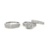 Diamond Cluster Ring Set