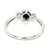 Sapphire Diamond Three Ring