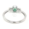 Emerald Three Stone Ring