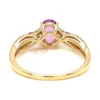 Oval Sapphire Diamond Ring