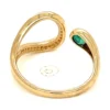 Emerald Open Wrap Ring