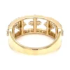 Diamond Floral Band Ring