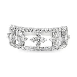 Diamond Floral Fashion Band