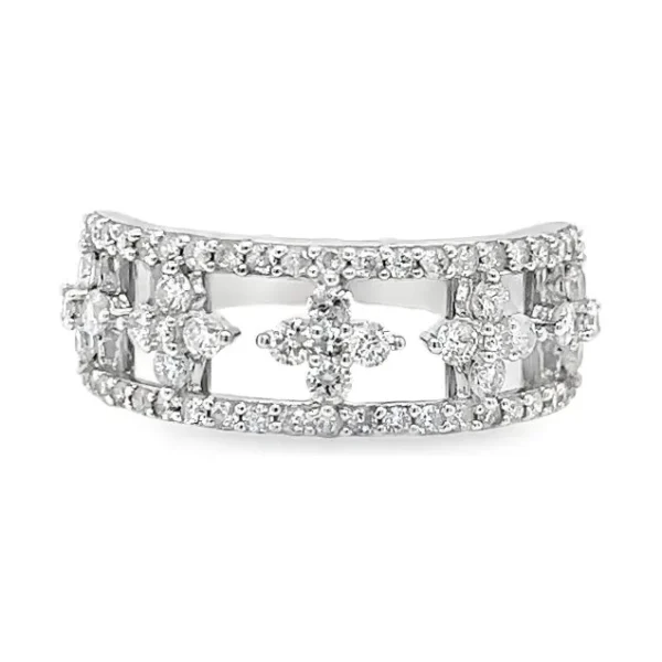 Diamond Floral Fashion Band
