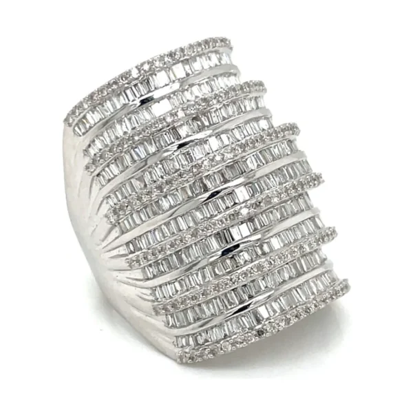 Baguette Diamond Band Ring