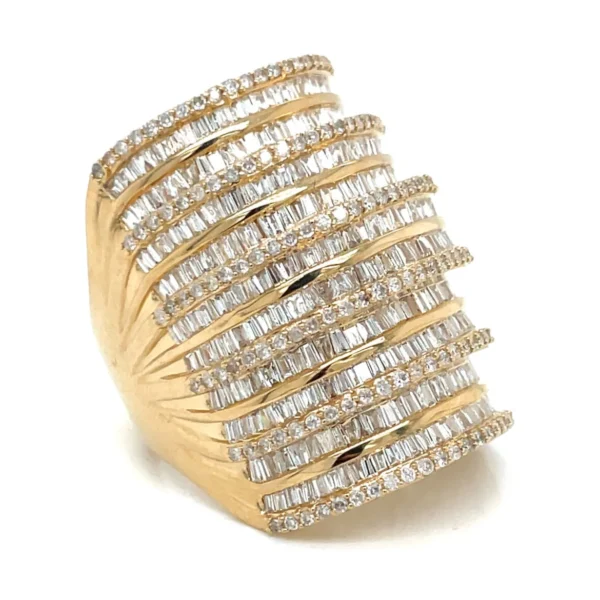 Baguette Diamond Band Ring