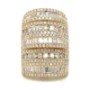 Multi Row Diamond Ring