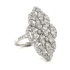 Diamond Filigree Cocktail Ring