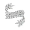 Marquise Diamond Bypass Ring