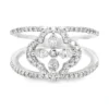Floral Diamond Fashion Ring