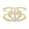 Marquise Floral Diamond Ring