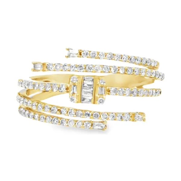 Multi Band Diamond Ring