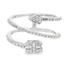 Bypass Diamond Fashion Ring