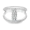 Baguette Diamond Open Ring
