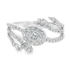 Baguette Cluster Fashion Ring