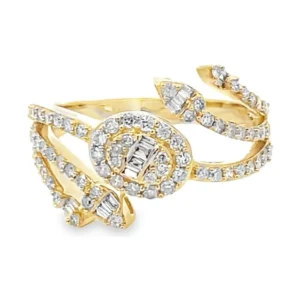 Bypass Diamond Cluster Ring