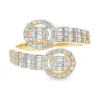Bypass Diamond Fashion Ring